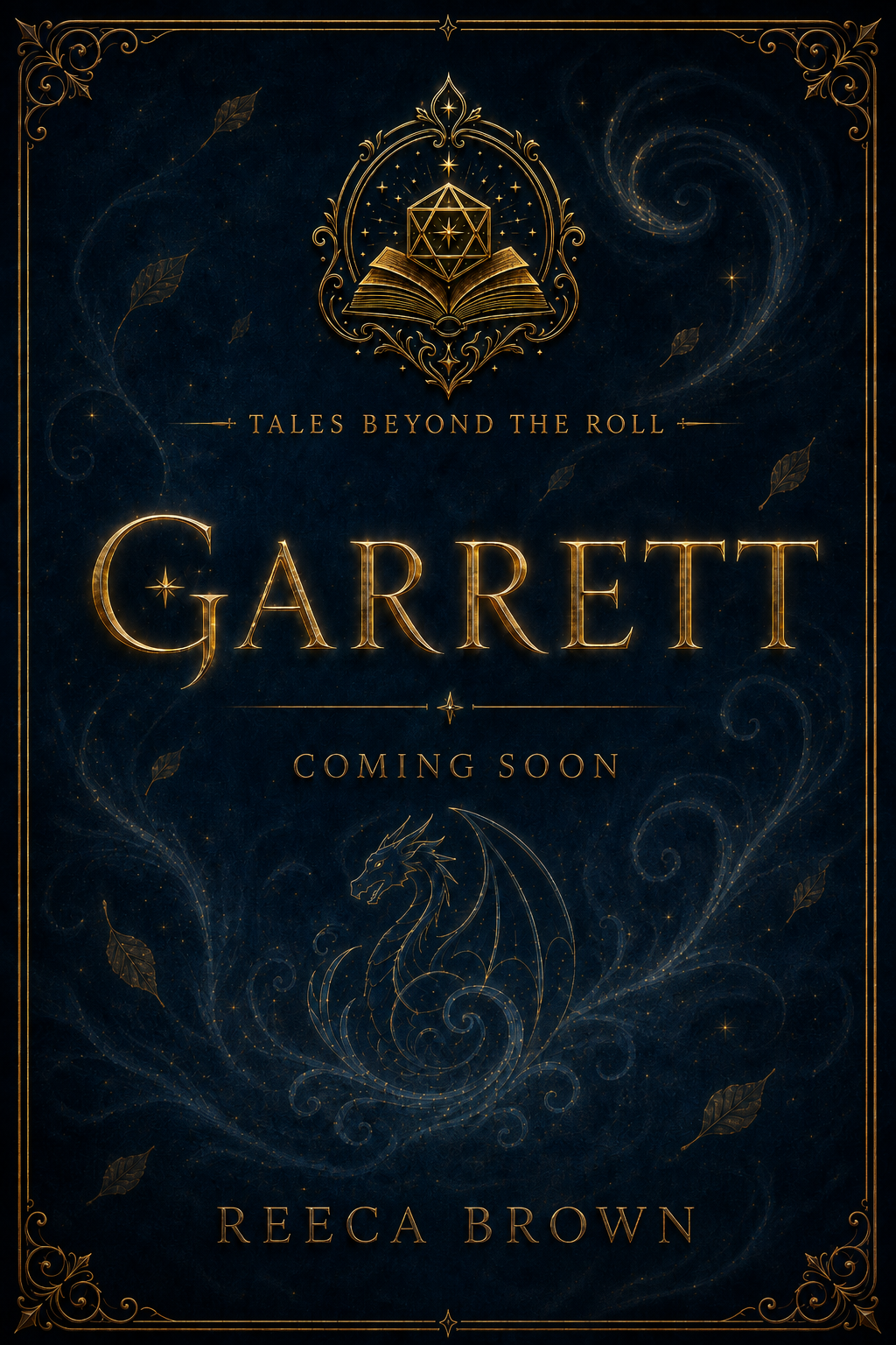 Coming soon cover for Garrett